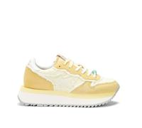 SUN68 Unisex Big STARGIRL Canvas Sneaker, Giallo Limone, 40 EU