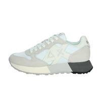 SUN68 Unisex Jaki 2.0 Bicolor Sneaker, 01 Bianco/Bianco, 40 EU