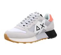 SUN68 Unisex Jaki 2.0 Bicolor Sneaker, 06 Bianco Grigio CHIARO, 44 EU