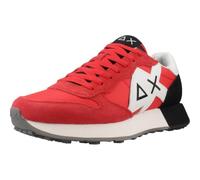SUN68 Unisex Jaki 2.0 SOLID Sneaker, Rosso, 43 EU