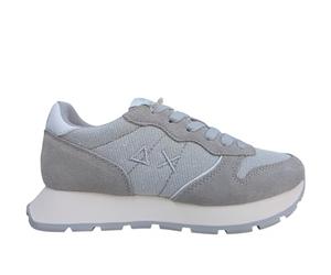 Sun68 Wmns Z35203 Ally Glitter Textile 44 Grigio Argento Grigio Argento/40