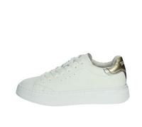 SUN68 Z35226 Sneakers mit Schnürung aus Stoff/Wildleder für Damen, Weißgold., 39 EU