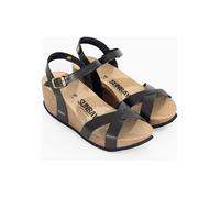 Sunbay Keilsandaletten "Pivoine" in Schwarz - Größe 42 | Damen Sandalen