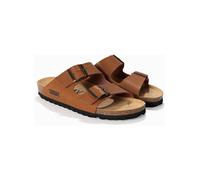 Sunbay Pantoletten "Trefle" in Camel - Größe 38 | Damen Pantoletten