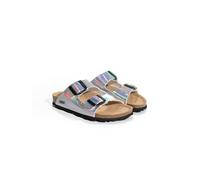 Sunbay Pantoletten "Trefle" in Silber - Größe 27 | Clogs Pantoletten Kinder