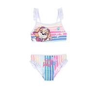 Suncity Mädchen Paw Patrol Badeanzug Bikini-Set, weiß, 3 Jahre