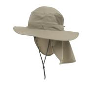 Sunday Afternoons - Backdrop Boonie - Unisex - Hut mit Krempe und Kinnriemen, Größe:L, Farbe SA:Sand