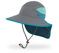Sunday Afternoons - Kid's Ultra Adventure Hat - Hut, Gr. 50 cm-53 cm M - 50-53 cm, grau (Cinder/BlueMountain)