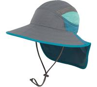 Sunday Afternoons - Kid's Ultra Adventure Hat - Hut, Gr. 50 cm-53 cm M - 50-53 cm, grau (Cinder/BlueMountain)