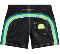SUNDEK Boardshorts für Jungen, elastische Taille, Größe nach Alter, 00435 - Schwarz 35, 164