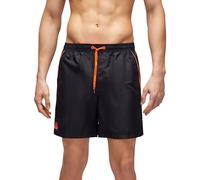 Sundek Strandshorts Für Männer Mann Badeanzug Mittellang Elastischer Taillengummi Ikonischer Taft Schwarz L