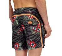 SUNDEK Herren-Badehose mit elastischem Bund, 40,6 cm lang, Schrittlänge 19,1 cm, A272h - Thymian, Medium