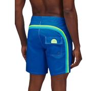 SUNDEK Herren-Badeshorts mit fester Taille, 40,6 cm, Länge 19,1 cm Schrittlänge, A2201 - Over Sky, 34