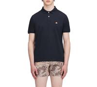 Sundek Stretch Piquet Cotton With Rainbow Patch Kurzarm-poloshirt
