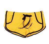 Sunfashion badehose herren eng,herren badeslip farbwechselnde badehose badeshorts he Malle Badehose Ersatz-Mundbeutel, Badehose, Schnür-Boxershorts, Herren-Badeanzug Badehosen Herren Neon (Yellow, XL)