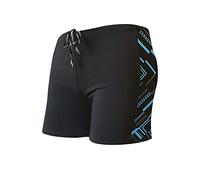Sunfashion Badehosen Für Männer,Bademode Herren Badeshorts Kurz Badeslip Brisira Shorts Cargo Badeanzug Schwimmhose Jungen- Badehose Herren,Herren-Shorts Neopren Badeho(Black, L)
