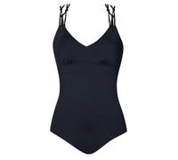 Sunflair Badeanzug Damen Badeanzug - moderner Einteiler mit verführerischen tiefen Rücken - große Cups mit Schalen und verstellbaren Trägern - ideal für den Sommerurlaub