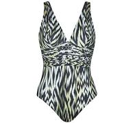 Sunflair Badeanzug, gerader Rücken schwarz/grün 40 / B