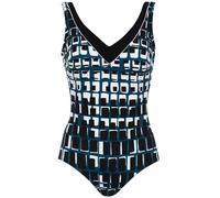 Sunflair Badeanzug mit Halbcorsage und Softcups schwarz-weiß 46 C