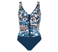 Sunflair Badeanzug mit Softcups und tiefem Rücken blau 44 C