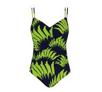 Sunflair Badeanzug mit Vollfütterung und Softcups nachtbau/grün 42 D