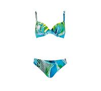 Sunflair Bikini Multicolor Zweiteiler Set mit Softschalen Bügel verstellbare Träger schmaler Slip