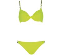 Sunflair Bikini Set Zweiteiler Twist-Details Zierteile geflochtene Bänder mit Softschalen Bügel verstellbare Träger Kreuzrücken schmaler Slip