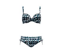 SUNFLAIR - Damen Badeanzug blackwhite B-Cup BLACK/WHITE, DE 40 (M)