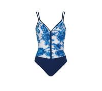 Sunflair Damen Badeanzug blau-weiß 42 / C