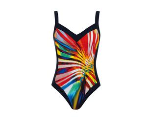 SUNFLAIR - Damen Badeanzug multicolor E-Cup multicolor - Gr. - DE 40 (M)