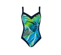 SUNFLAIR - Damen Badeanzug multicolor E-Cup Türkis, DE 42 (L)