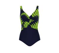 SUNFLAIR - Damen Badeanzug nachtblaugrün D-Cup nachtblau/grün, DE 40 (M)