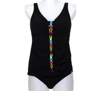 SUNFLAIR Damen Tankini schwarz/multicolor 40C (4061655232235)