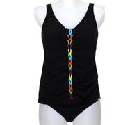 SUNFLAIR Damen Tankini schwarz/multicolor 42D (4061655232327)