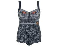 Sunflair Tankini 'Romantic Miniatures ', Größe:38C, Farbe:Nachtblau/Mulitcolor