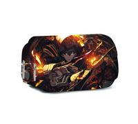 Sung Jin Woo Anime Stiftetasche, Cha Hae-in, Cartoon-Schreibwarenbeutel, doppellagig, 3D-Druck, Federmäppchen, Schüler, Schulbedarf, große Kapazität, Aufbewahrungs-Federmäppchen, Typ 4, 22x9x12cm