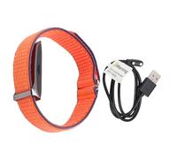 SUNGOOYUE Fitness-Tracker, IP68 Wasserdicht, Tragbares Smart-Armband, Gesundheitsmonitor mit Herzfrequenz-Schlaf-Tracking für Damen, Herren, (ORANGE)