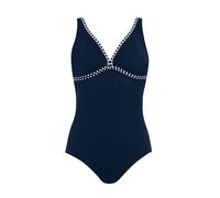 Sunmarin Badeanzug blau/weiß 42C