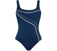 SUNMARIN Badeanzug Damen nachtblau/weiß, 40C