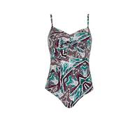 Sunmarin Badeanzug Multicolor Einteiler mit Softschalen verstellbare Träger