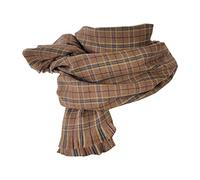 SUNMME Kaschmir-Schal für Damen, groß, Kaschmir, kariert, Foulard, weiche, leichte Wolle, Pashmina-Schal, großer warmer Winterschal, elegante Designer-Stola (Kaffee TO)