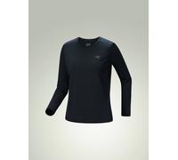 Sunna Crew LS W black L Damen