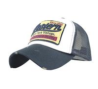 sunnymi Cap, Stickerei Buchstaben Mesh Basecap Lässig Für Herren Damen Baby Hut Kappe Baseball Cap Schick Für Freizeit und Sport Erreichte Junge Mädchen Hüte (Marine, Letter)