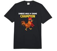 Sunrise Walk of Shame Champion Party, Nachtleben mit Tieren Comfort Colors Adult Heavyweight T-Shirt