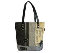 Sunsa Canvas Handtasche Vintage Schultertasche große Damen Tasche