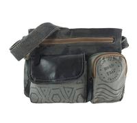 Sunsa Handtasche Damen Umhängetasche aus Canvas & Leder. Tasche in Vintage Stil. Nachhaltige Crossbody Bag-Große Kapazität mit mehreren Fächern