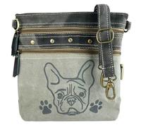 Sunsa Damen Tasche Umhängetasche Handtasche Canvas & Leder bag mit Jeans Taschen Denim klein Schultertasche Damentaschen Vintage Crossbody Männertasche Teenager Fashion