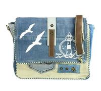 Sunsa Damen Umhängetasche. Canvas Messenger Tasche. Große Vintage Crossbody bag. Schultertasche und Handtaschen Geschenkideen für Frauen (jeans)