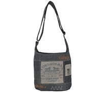 Sunsa Damen Umhängetasche. Hobo Tasche aus Canvas & Leder. Vintage Schultertasche mit Pferde Motive. Crossbody Bag als Geschenkideen für Frauen