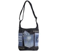 Sunsa Damen Tasche Umhängetasche, Canvas bag, Jeanstasche, Hobo Schultertasche, nachhaltige Damentasche, Vintage Crossbody für Teenager